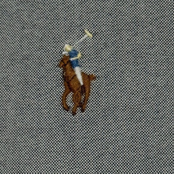 * SOLD * NEW Ralph Lauren Mens 2XB Gray Button-Down Oxford Shirt - Picture 9 of 9